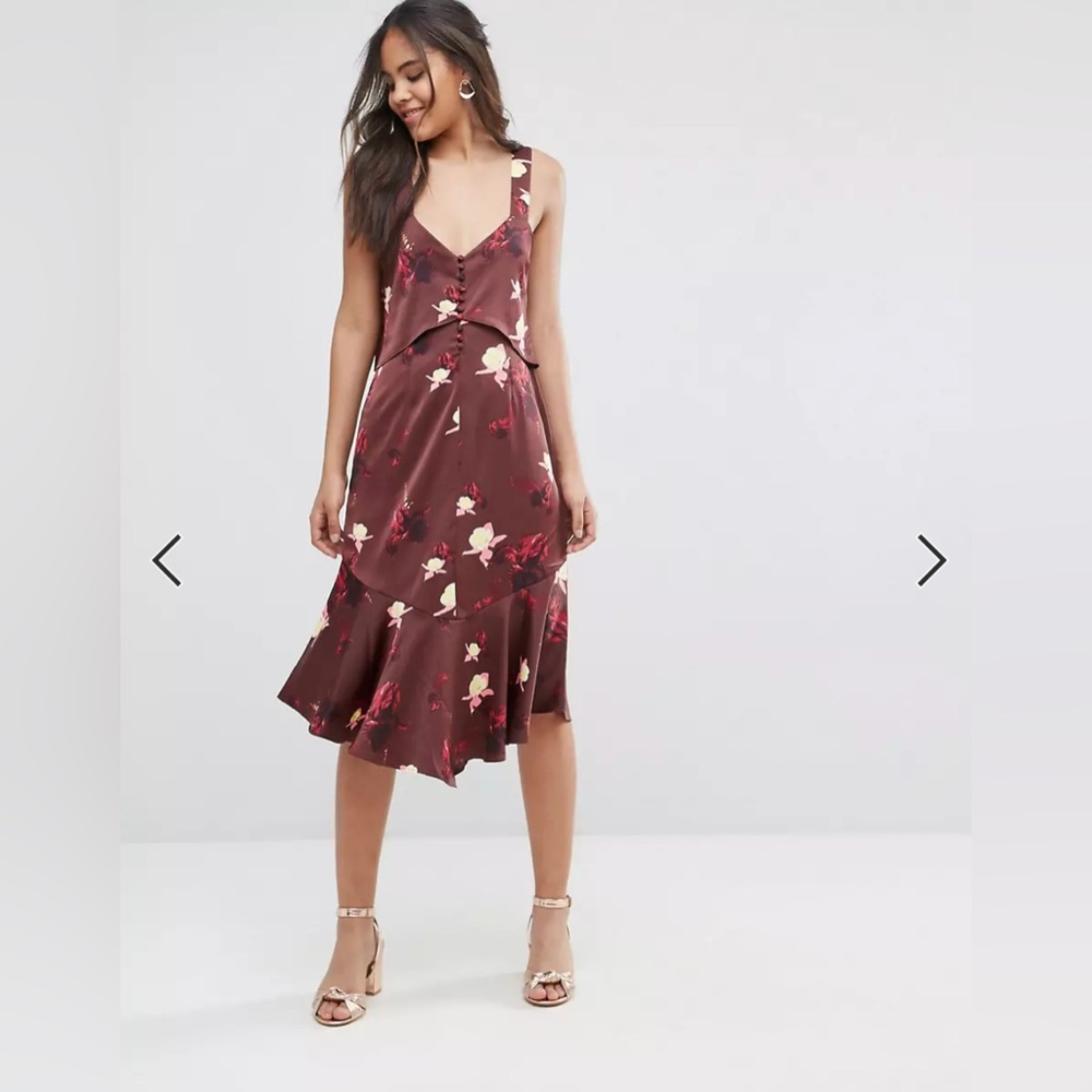 YAS floral dress